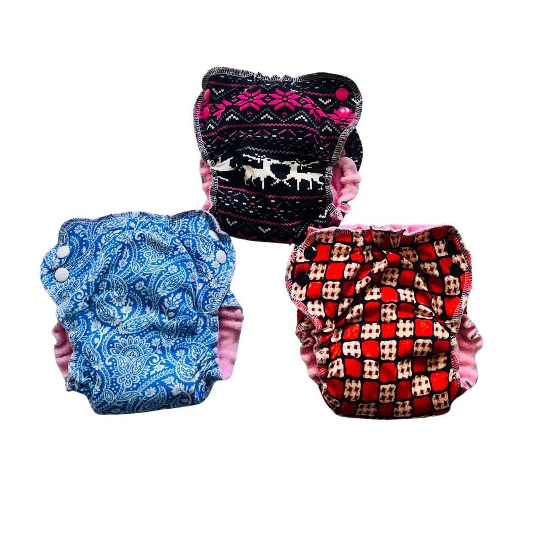 DIAPER PANTS 10% off on 3 Random prints
