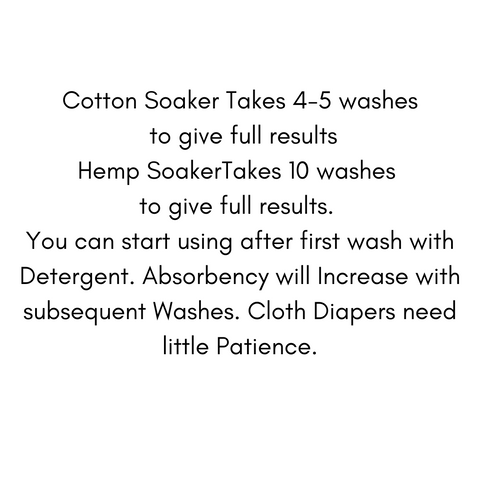 Diaper Soakers