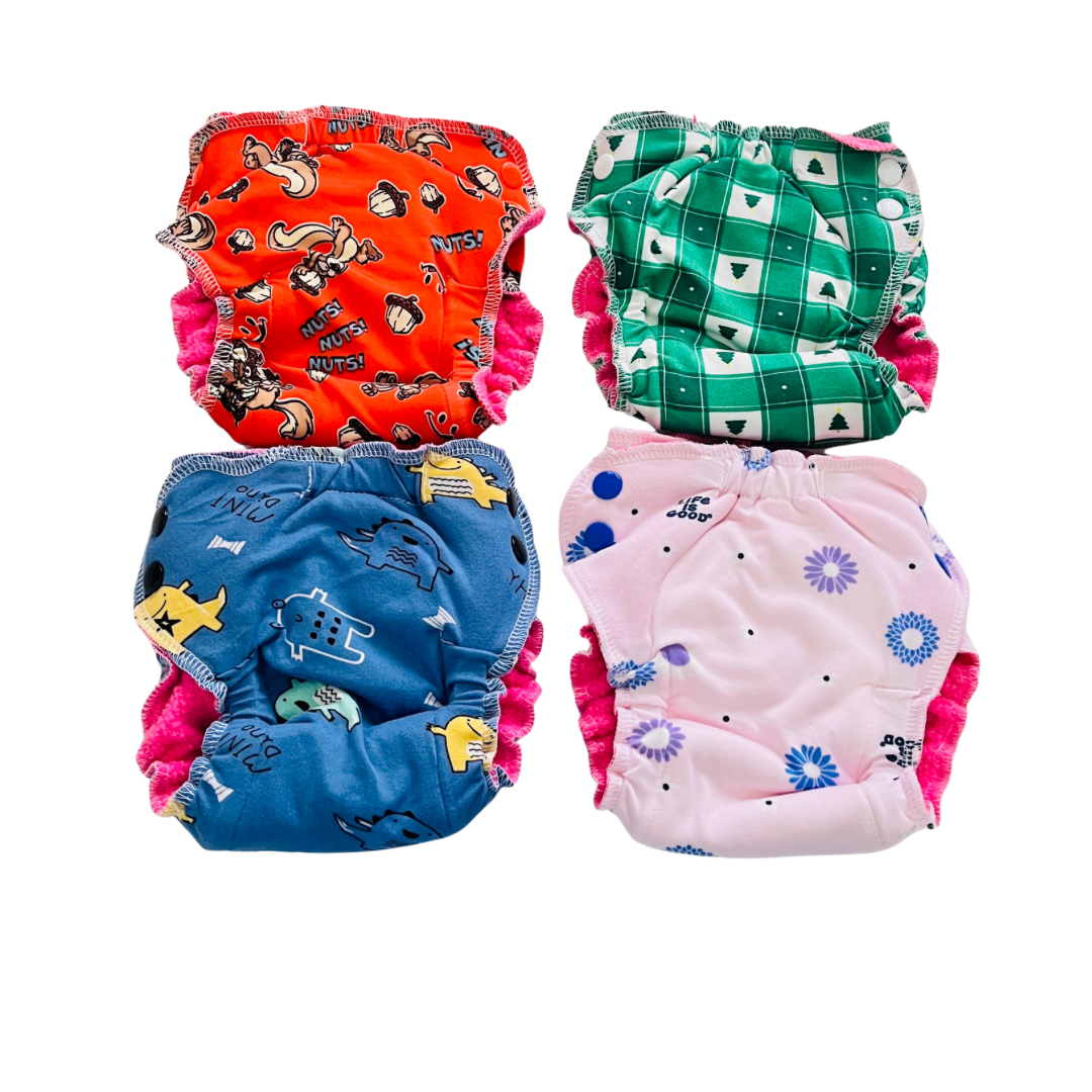 10% off on 4 Diaper pants