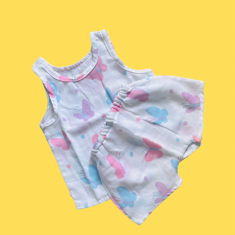 Breezies- Organic Muslin Butterfly