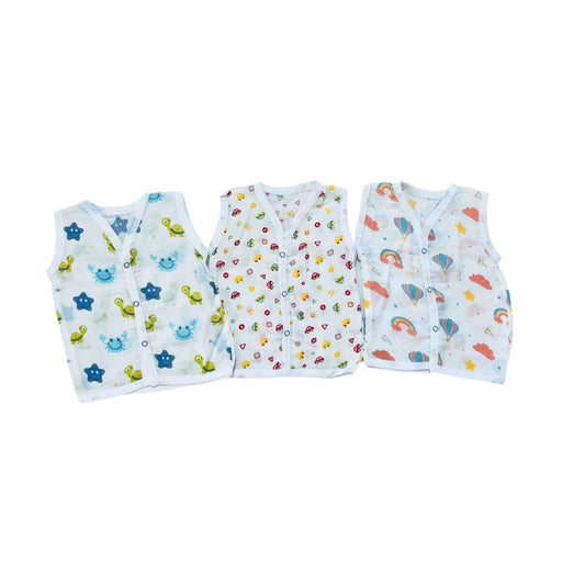 Organic Muslin Tops 0-3 Months