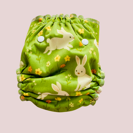 DREAM CLOTH  DIAPER-Deer & Bunny