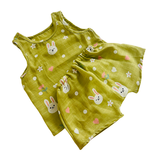 Breezies- Organic Muslin Bunny