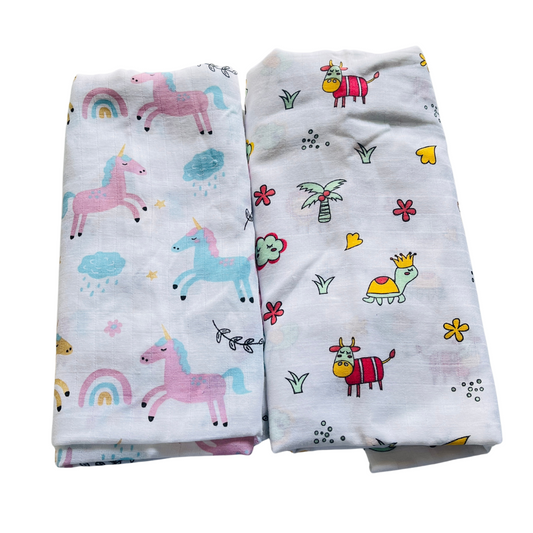 Organic Muslin Towels-10% off