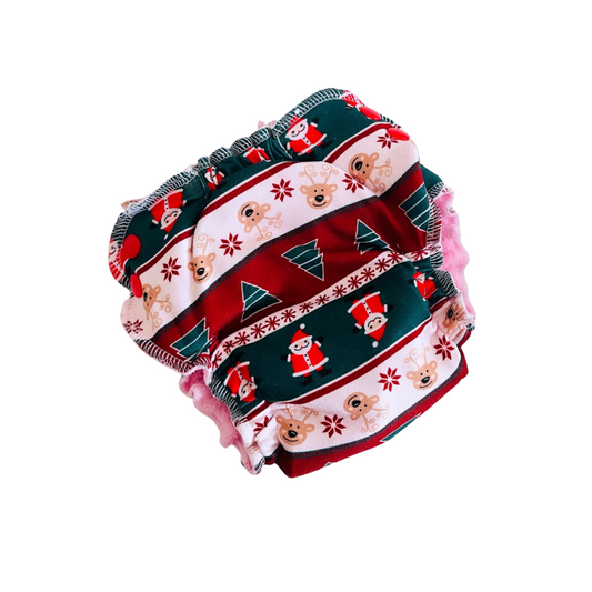 Diaper Pant-Santa