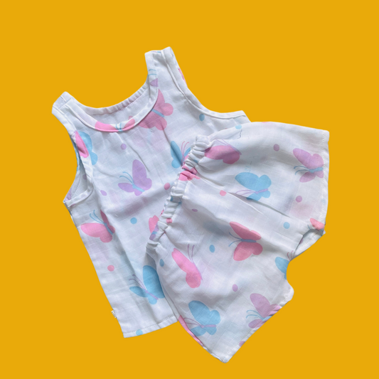Breezies- Organic Muslin Butterfly