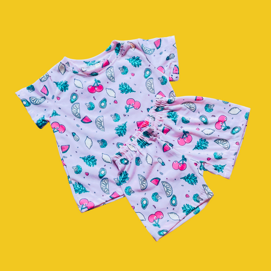 Cotton Co-Ord - Cherry