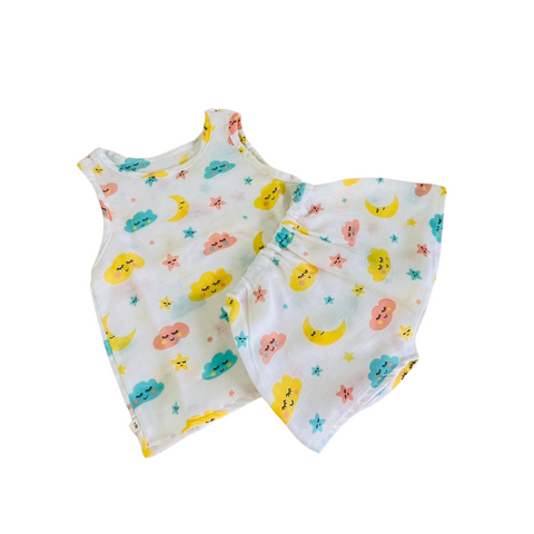 Breezies- Organic Muslin Moon