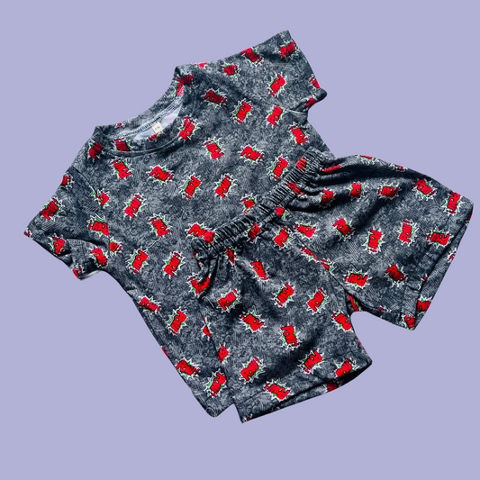 Cotton Co-Ord - Paw