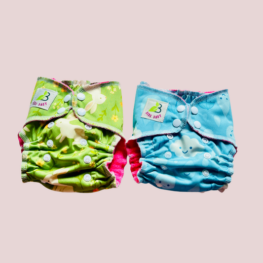DREAM CLOTH DIAPER- Bunny and Cloud