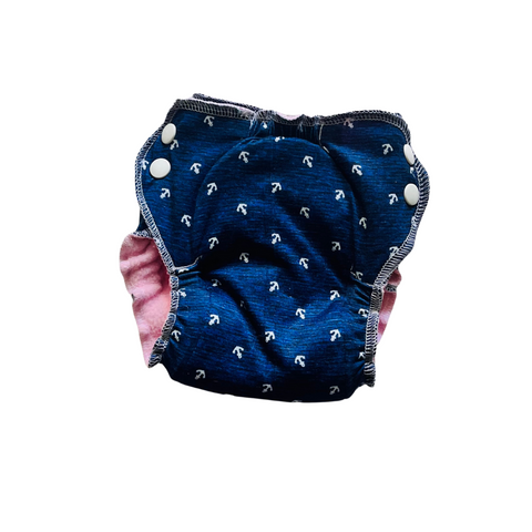 Diaper Pant- Blue