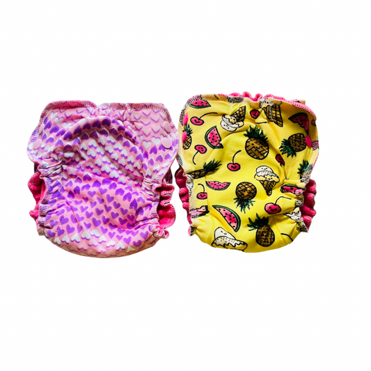 Pack of 2 Diaper Pants
