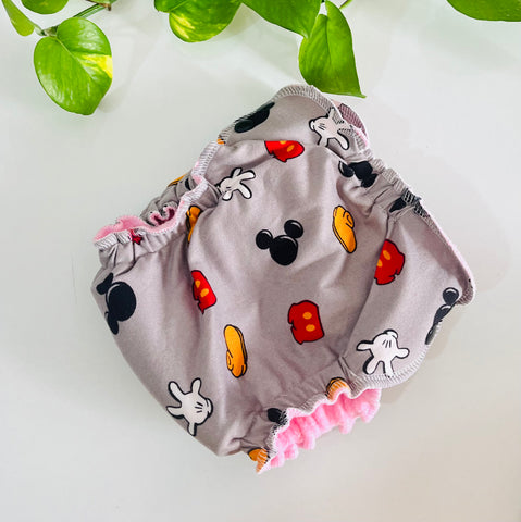 Diaper Pants-Grey