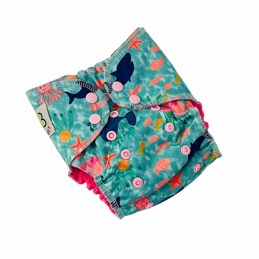 DREAM CLOTH DIAPER- Ocean