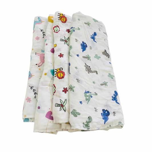 Organic Muslin Towel4- 20% off Pack Of 4