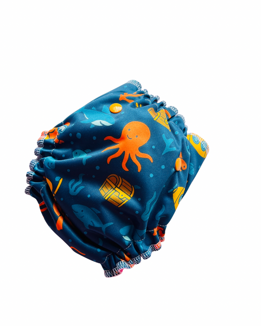 Dream Cloth Diaper-Sea Treasure