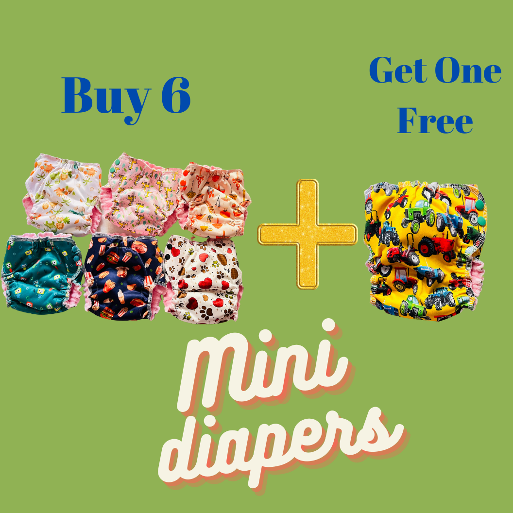 Mini Diaper - Buy 6 get 1 free
