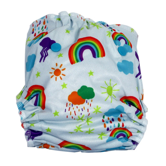DREAM CLOTH  DIAPER-Rainbow