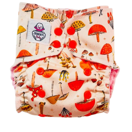 DREAM CLOTH DIAPER-Mushroom